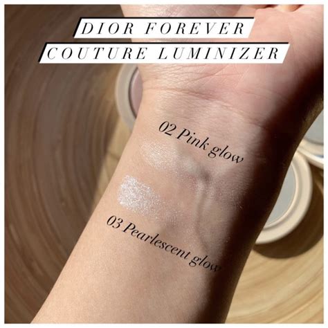 dior forever couture luminizer coral glow|Dior forever highlighter.